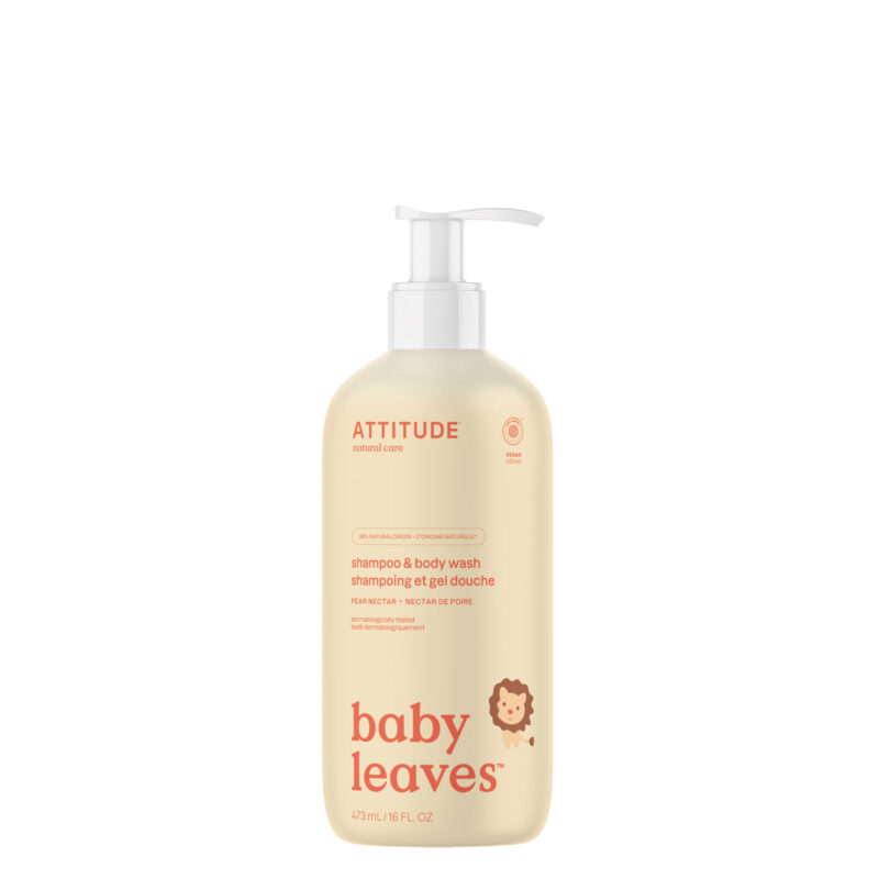 Attitude Baby 2in1 Shampoo & Body Wash -pear fragrance