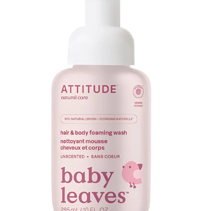 Attitude™ 2in1 Hair & Body Foaming Wash Fragrance-Free