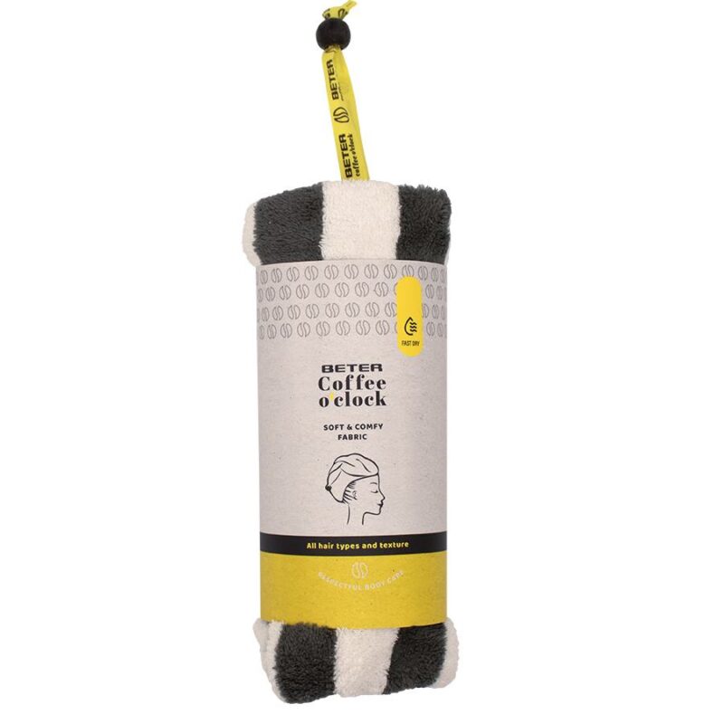 Beter Coffee Hair Towel Turban