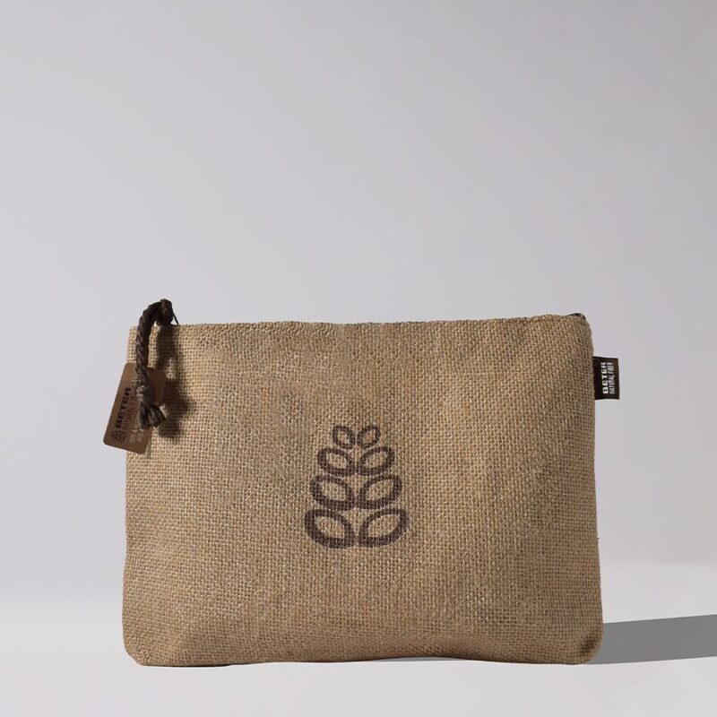 Beter Natural Fiber Big Cosmetic Bag