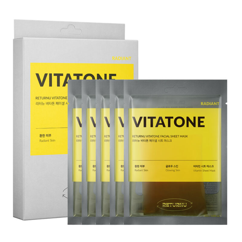 Returnu Vitatone Facial Sheet Mask