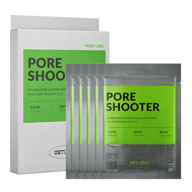 Returnu Pore Shooter Facial Sheet Mask